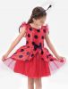 Miraculous Ladybug Costume for Girls, Kids Halloween Fancy Dress Up Outfit