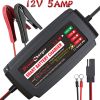 LST  5A  12V  Vehicle  Battery  Charger