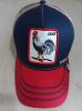 Fashion unisex trucker cap, customized animal embroidry baseball mesh cap,trend adult snakback hat