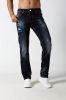 Men's Slim straight jeans with super wash treatment