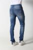 Men's Skinny jeans with distressed and patches