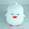 Animal Silicone Color Changeable Night Light Penguin Shape Cute Gift for Girls Boys, Children 