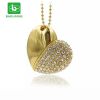 heart shape crystal 2GB 4GB 8GB 16GB 32GB jewelry usb flash drive