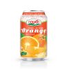 Orange Juice 330ml Canned drink (Fresh real juice in Vietnam)