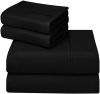 Soft Brushed Microfiber Wrinkle Fade Bed Sheet Set