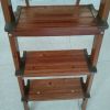 Morden Design Wooden Aluminium Folding 2/3/4 Steps Household Ladder 
