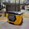 Multifunction Speaker Wheeled cooler box 50L  with Bluetooth ice box trolley cooler