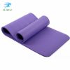 Hot-selling Multi-functional tasteless 10mm thickened long NBR yoga mat