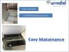 Furnotel Commercial Ice Machine Ice Cube Maker with Blue Light in UAE