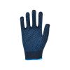 Professional Working Gloves Navy Blue Polycotton Shell Blue PVC Dots Coating Work Safety Gloves Cotton Gloves