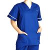 Doctor Uniforms Medical Nursing Scrubs Uniform Clinic Scrub Sets Short Sleeve Tops+Pants Uniform