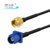 Fakra male to SMA male connector RF Cable assembly