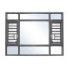 Aluminium double glazed casement window