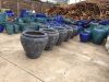 Atlantis Pottery - Atlantic Pots - Rustic Planter - Outdoor Planters - Antique Pot