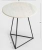 Accent Table with marble top