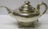 Brass Teapot Nickel Plated 