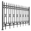 New design galvanized steel metal cheap fence
