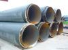 PE  foam PU steel pipe insulation production line