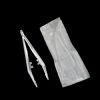 PS material grade plastic tweezers aseptic packaging tweezers for medical