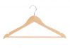 hot sales wooden clothes hangers with bar for trousers