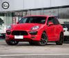 KM body kits for 2011-2014 years for Cayenne 958.1 upgrade pp material Turbo-front bumper body kit LED lights 