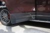 KM for Cayenne Dry carbon fiber door trims door moulding side skirts side trims 