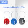 Durable and high security standard dial combination padlock