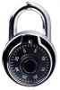 XMM8056 combination padlock 40mm body with hardened steel shackle