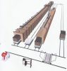 We supply equipment for the tunnel kiln