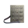 12 keys stainless steel keypad for access control