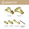 Greatim GT-HG005, Professional Picture Hanging Kit, 32pcs, Steel/Brass