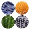 ABC SAFETY 13G polyester half fingers working knitted with mini PVC dot work safety glove