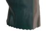 DDsafety CE/ISO standards,35cm Dark green Smooth Fully Dipped PVC Gloves Chemical Resistant Cheap Industrial polyester/cotton Lined