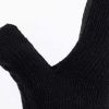 DDsafety 15+years low-cost manufacturer 10 Gauge Black Acrylic 2 yarns Acrylic+1 yarn spandex Without Napping Magic Knitted Gloves