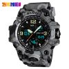 Athletic Watches Hot Jam Tangan Skmei 1155 Analog-Digital Watch Camouflage Army Pupils Wristwatch