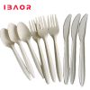 IBAOR PLA ECO biodegradable cutlery set tableware knife, fork, spoon manufacturer