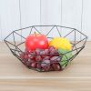 Metal Wire Kitchen Fruit Display Rack Fruit Bowl Basket