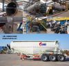 Heavy duty customized 3 axles bulk cement semi trailer for sale