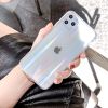 Transparent Aurora 9H Tempered Glass mobile phone case