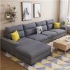 Washable Fabric Sofa Three Seaters for Lounge and Living Room Sofa