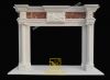 Marble fireplace mante...