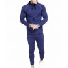 Hot Sale Custom Logo Design  Mens Tracksuit Joggers Slim Fit Sweat Pants Gym Fitness Workout Wear Latest Trouser Man Hoodies Sweatsuit  