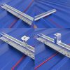 Trapezoidal roof solar mini rail