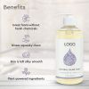 OEM Lavender & Vanilla Natural Liquid Hand Soap 12 Ounce Moisturizing Gel Hand Wash Antibacterial Sanitizer 