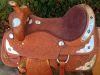 15" 16" western pleasure trail summer show saddle leather FQH