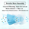 3 Ply Disposable Mask Non-Woven Anti-virus face masks safe breathable protective Mascarilla