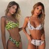 2020 New Leopard Print Swimsuit Sexy Print Bikini Split Swimsuit Brazil Pants Hot Style Zebra Bikini