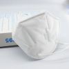 Disposable non-woven KN95 face masks.