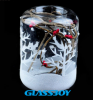 Wholesale Blown Decorative Pure Clear Transparent Votive Tealight Cand