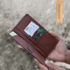 Coat wallet leather fo...